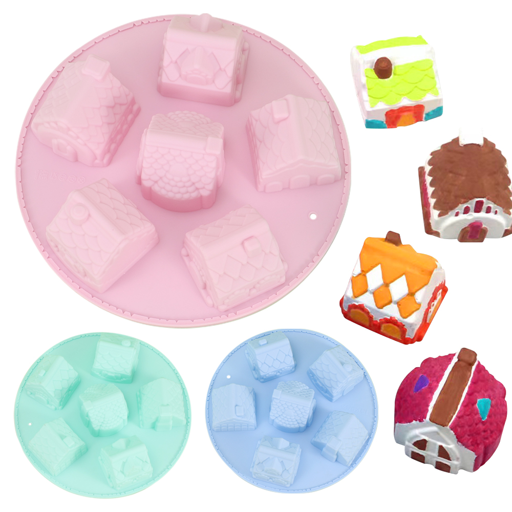 Silicone 6 Cavity Gingerbread  - đánh giá và giá Home Fragrance Diffuser Refills