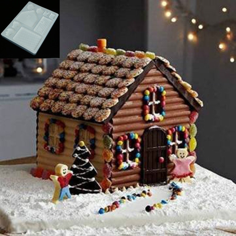 3D House Door DIY Silicone Gin - đánh giá và giá Home Fragrance Gingerbread
