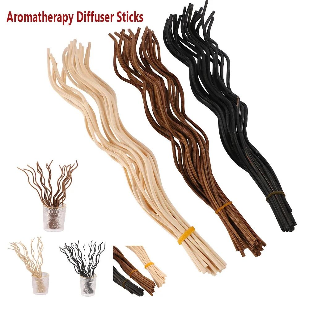 20Pcs Long Wavy Diffuser Stick - đánh giá và giá Home Fragrance Diffuser Refills
