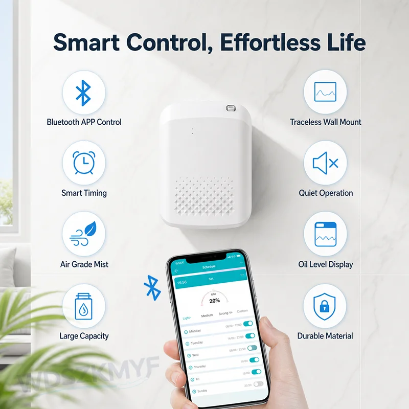 Wall-mounted Electric Aroma Di - đánh giá và giá Home Fragrance Diffuser Electric