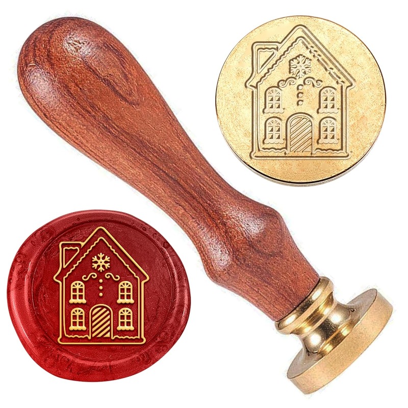 1pcs House Wax Sealing Stamp C - đánh giá và giá Home Fragrance Gingerbread
