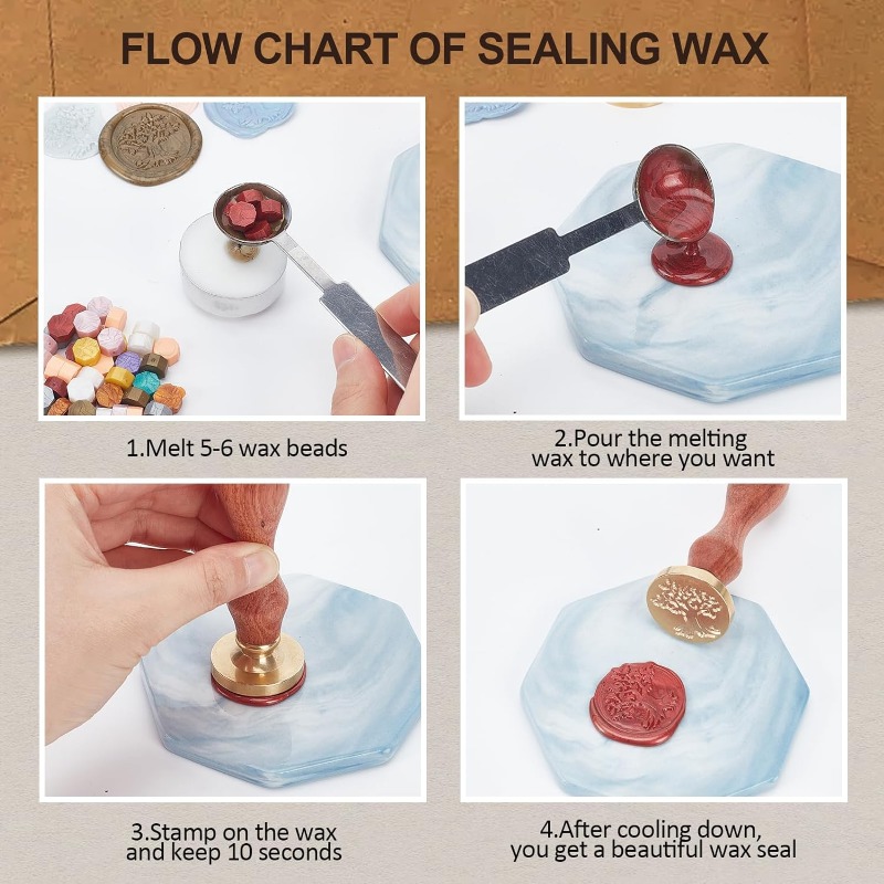 1pcs House Wax Sealing Stamp C - đánh giá và giá Home Fragrance Gingerbread
