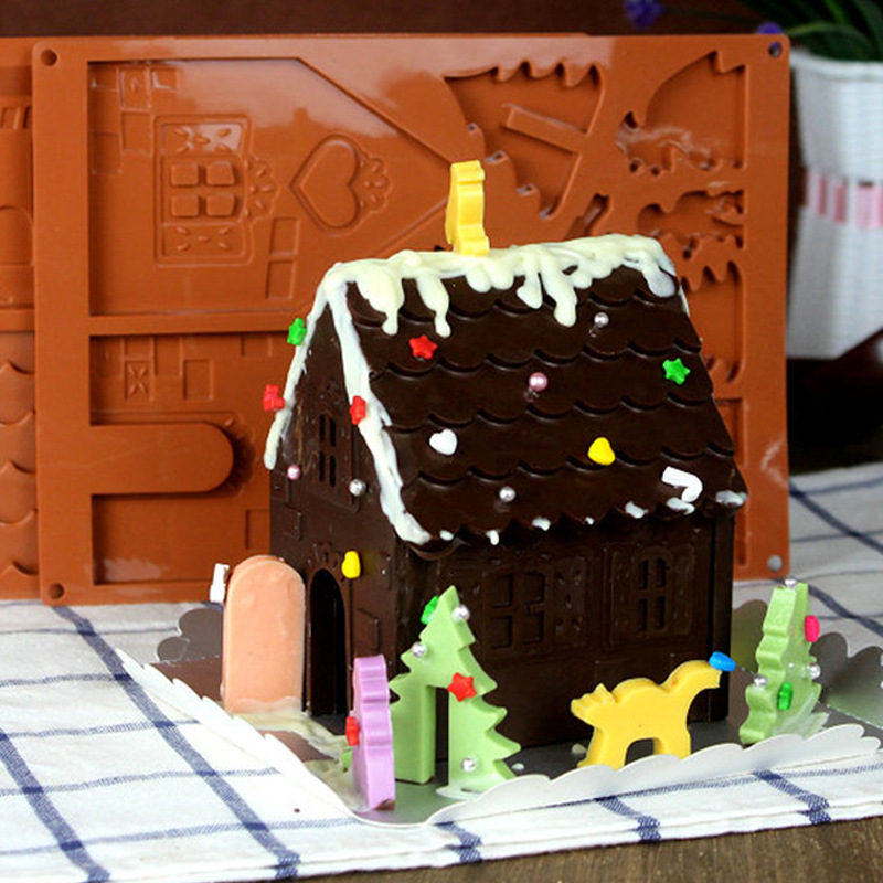 3D Christmas House Chocolate M - đánh giá và giá Home Fragrance Gingerbread