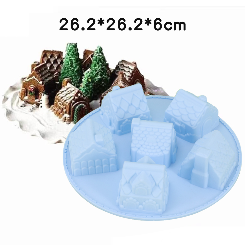 Silicone 6 Cavity Gingerbread  - đánh giá và giá Home Fragrance Gingerbread