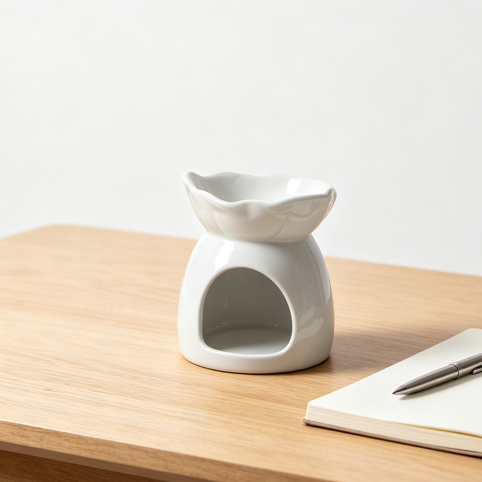 Ceramic Holder Elegant Leaf-Sh - đánh giá và giá Home Fragrance Diffuser Oil