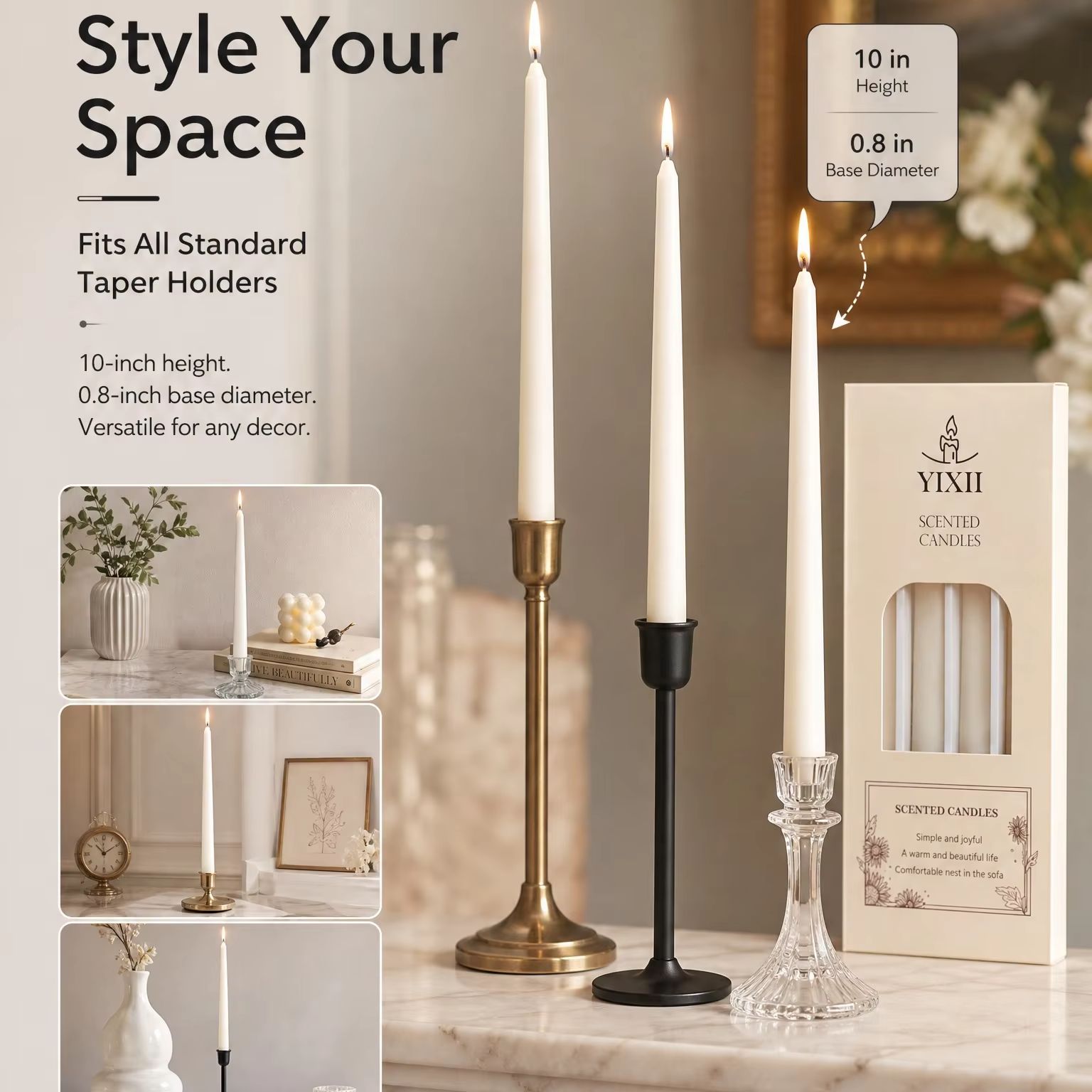 4 Pieces Vertical Striped Long - đánh giá và giá Home Fragrance No 4
