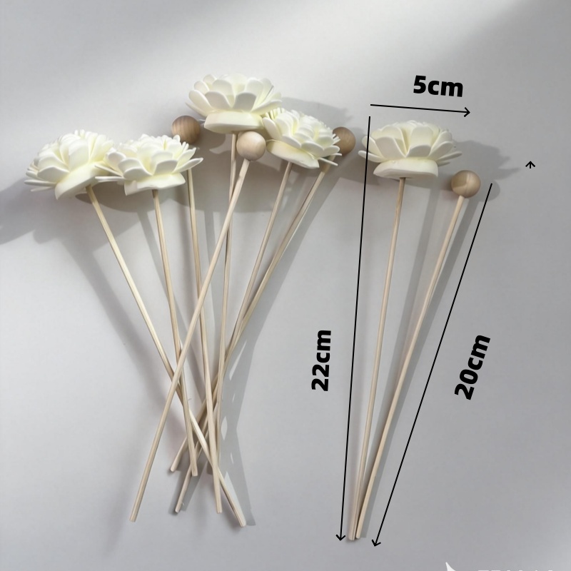10PCS Artificial Flower Rattan - đánh giá và giá Reed Diffuser Set