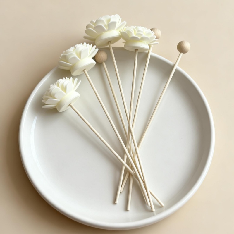 10PCS Artificial Flower Rattan - đánh giá và giá Reed Diffuser Set