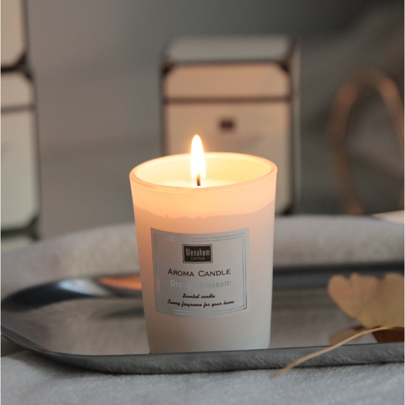 3-Color Glass Jar Scented Cand - đánh giá và giá Home Fragrance Options