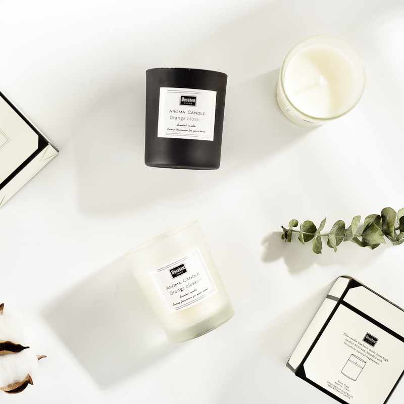 3-Color Glass Jar Scented Cand - đánh giá và giá Home Fragrance Options