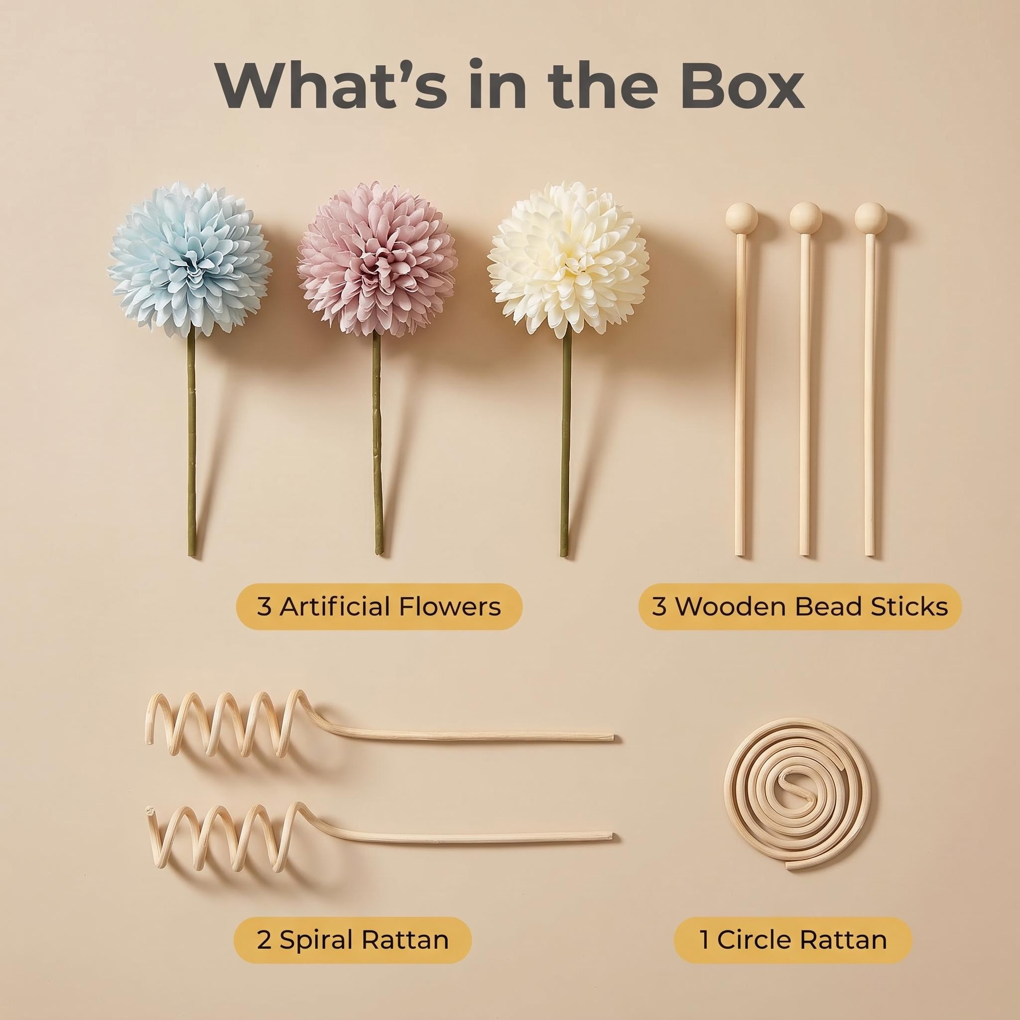 diy diffuser sticks set, artif - đánh giá và giá Home Fragrance Aroma Set