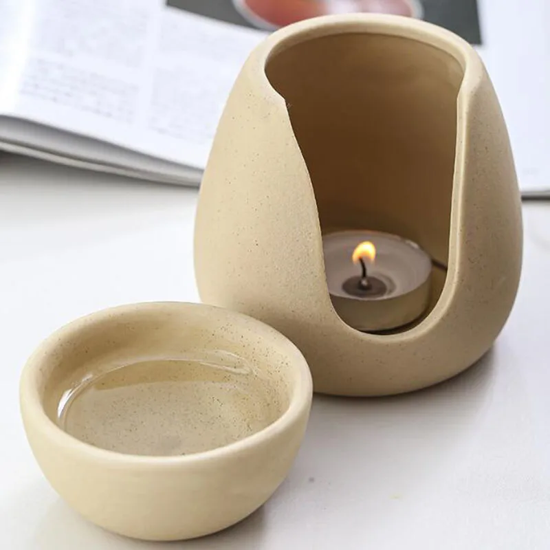 Ceramic Candle Aroma Burner Es - đánh giá và giá Home Fragrance Oil Burner