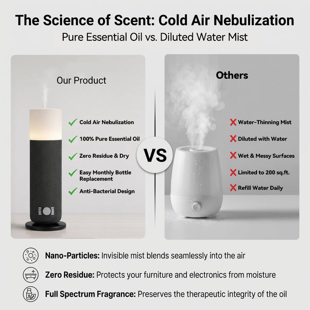 NAMSTE 120ML Tower Scent Diffu - đánh giá và giá Home Fragrance Diffuser Electric