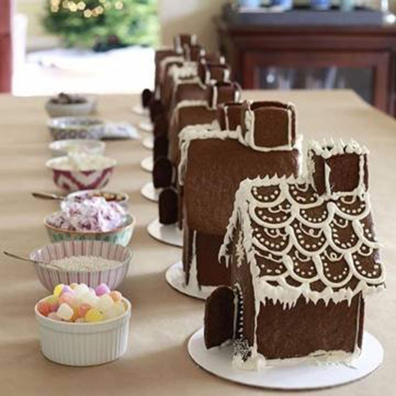 3D House Door DIY Silicone Gin - đánh giá và giá Home Fragrance Gingerbread