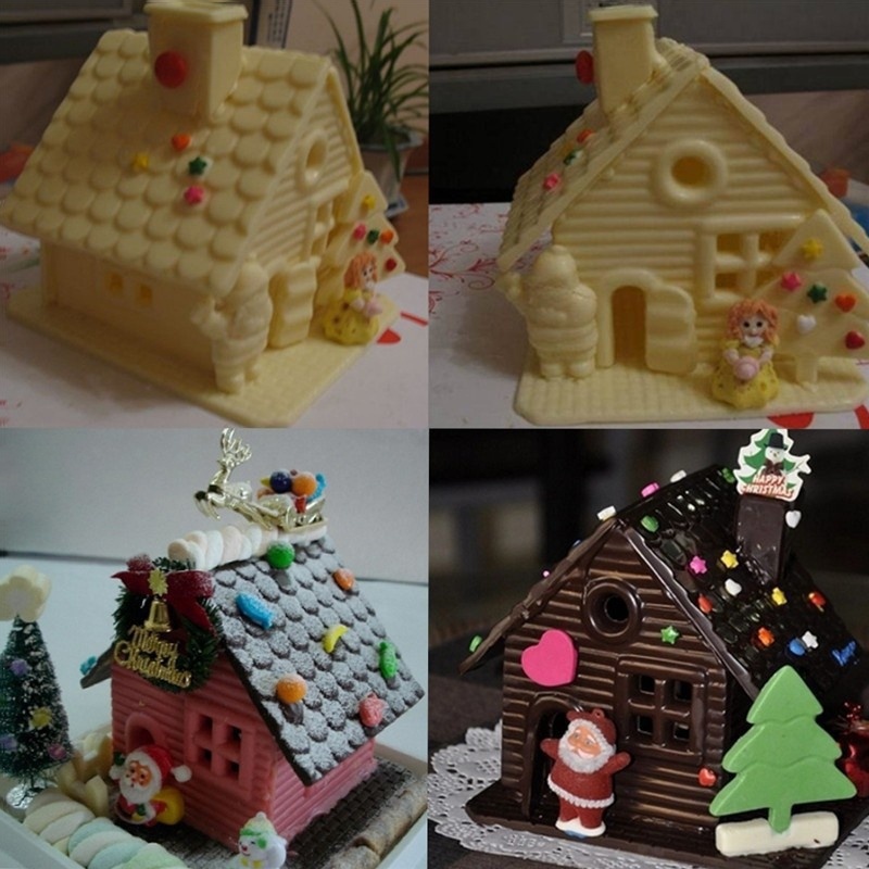 3D House Door DIY Silicone Gin - đánh giá và giá Home Fragrance Gingerbread